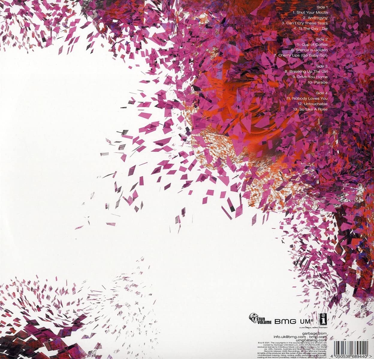 Garbage – Beautiful Garbage (2021 Remastered) [140 g weißes Vinyl 2LP] 4