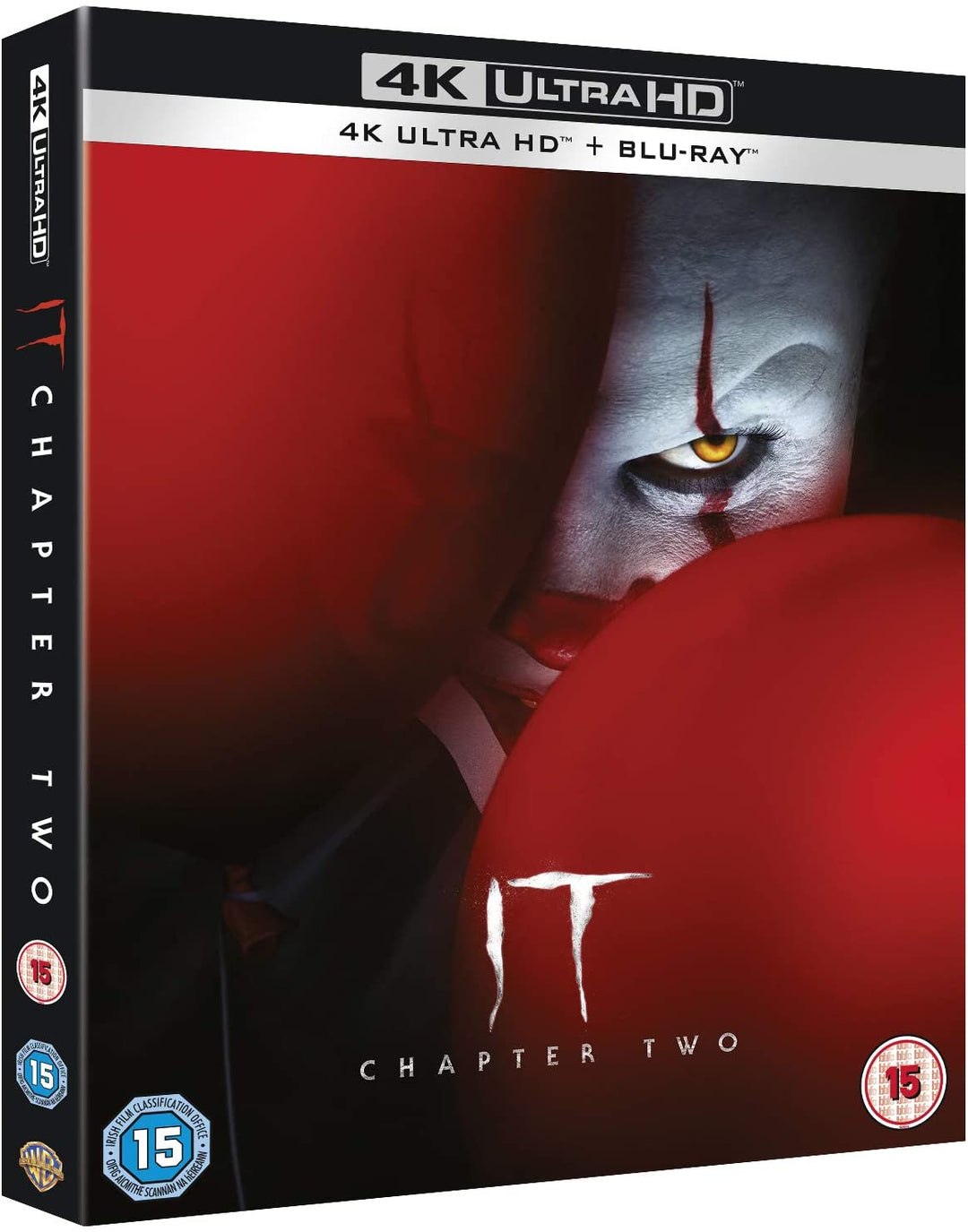 IT Chapter Two [2019] [4K Ultra HD] [2019] [2020] [Region Free] - Horror/Thriller [Blu-ray]