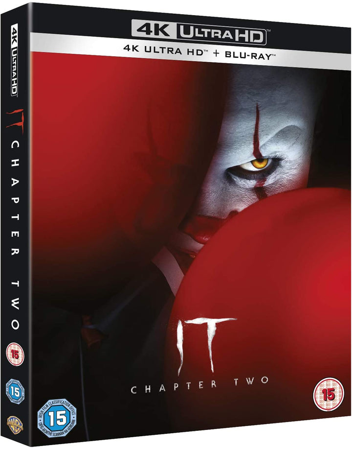 IT Chapter Two [2019] [4K Ultra HD] [2019] [2020] [Region Free] – Horror/Thriller [Blu-ray]