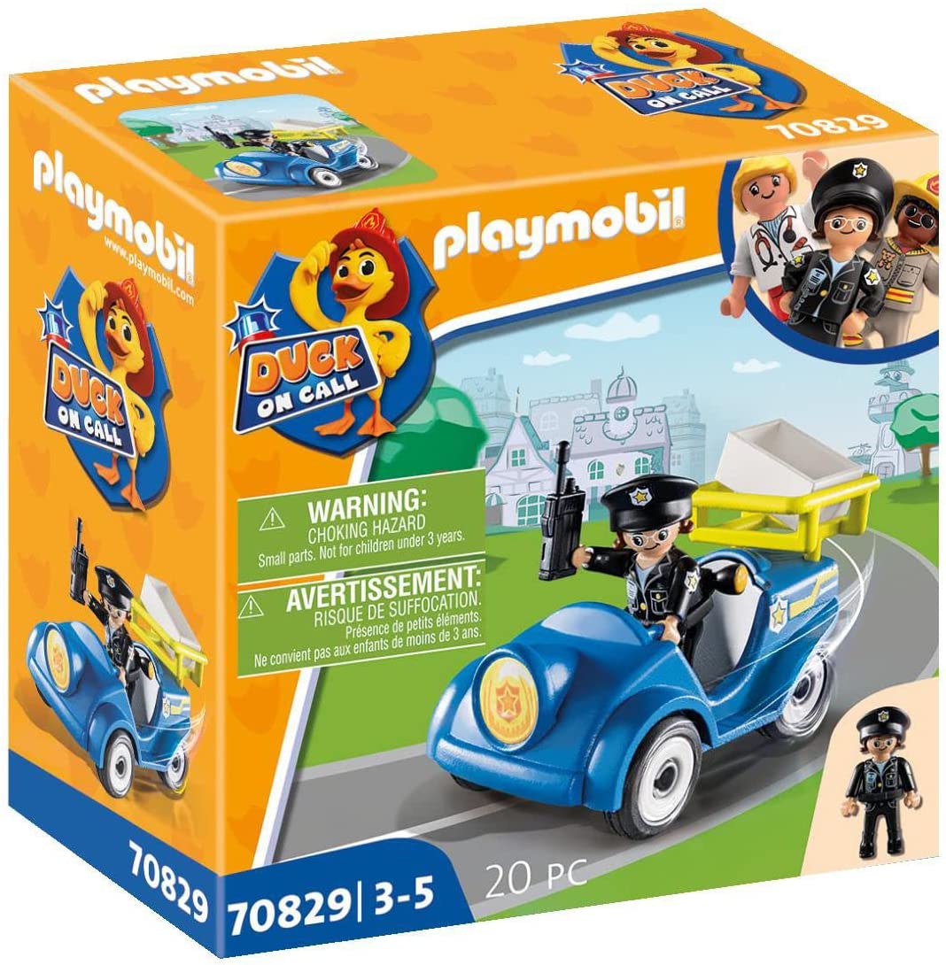 Playmobil VOITURETTE POLICE DUCK ON CALL