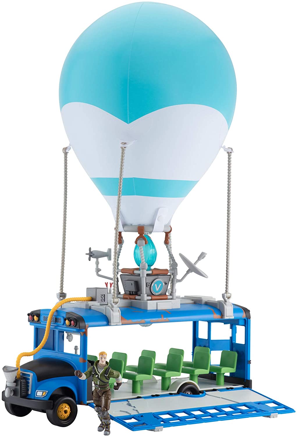 Fortnite FNT0380 Battle Deluxe – verfügt über einen aufblasbaren Ballon mit Lichtern und Geräuschen,