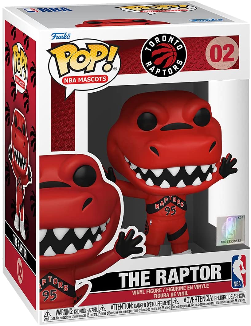 Toronto Raptor Der Raptor Funko 52163 Pop! Vinyl #02