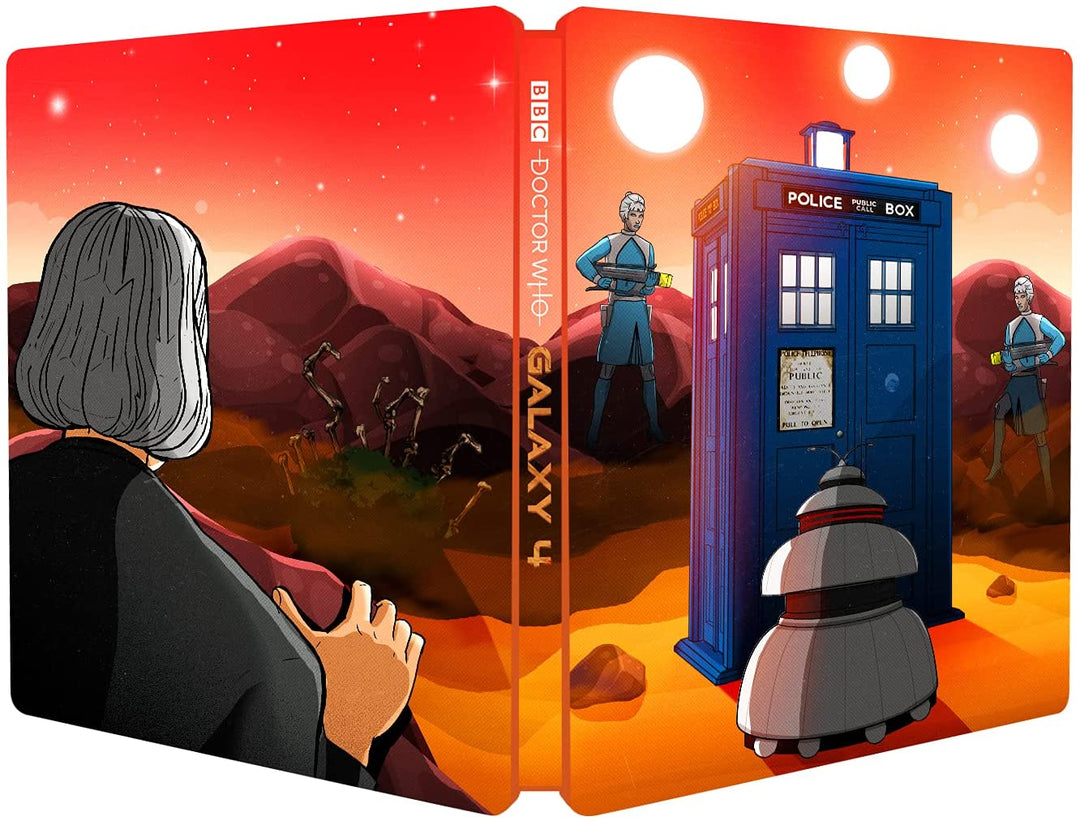 Doctor Who – Galaxy 4 Steelbook (Limited Edition) [2021] – Science-Fiction [Blu-ray]