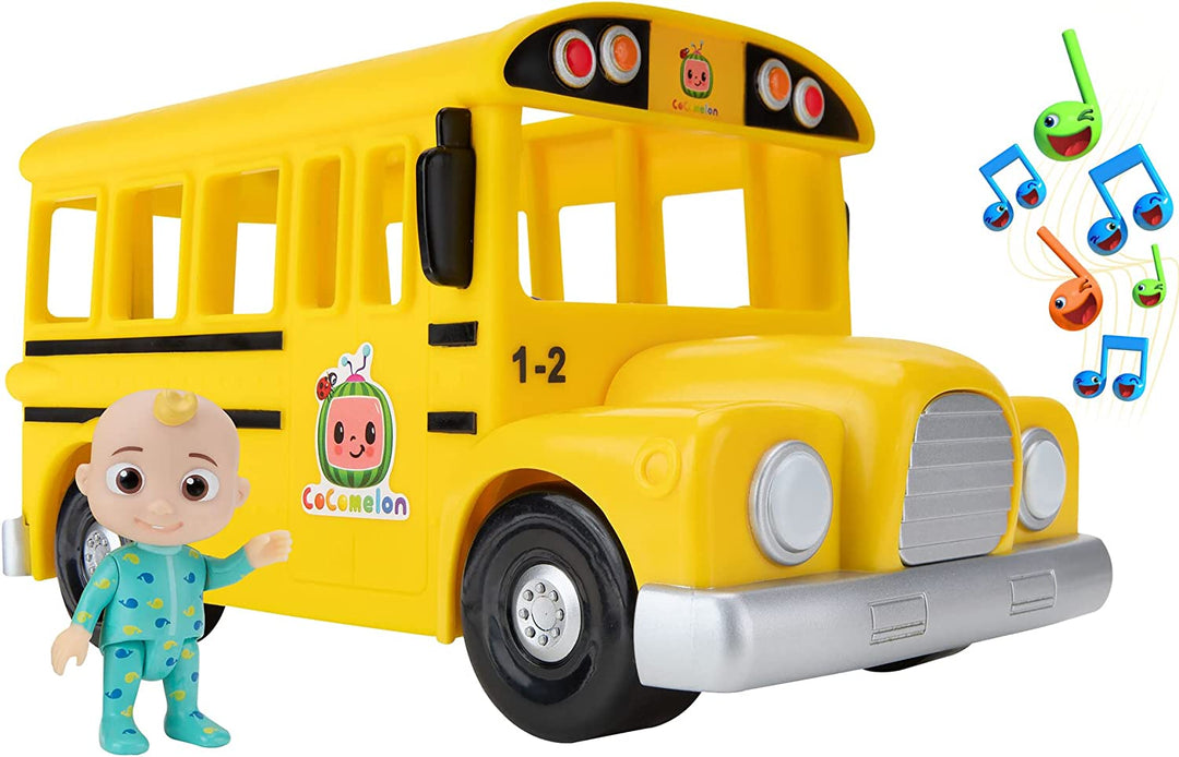 CoComelon Musical Yellow School Bus mit JJ-Figur 