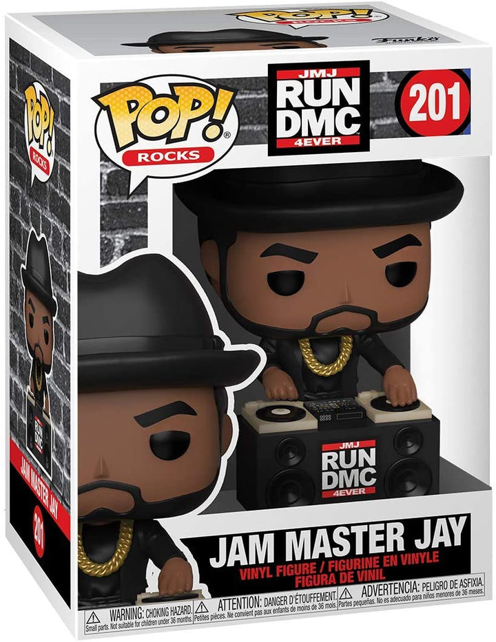 JMJ Run DMC 4Ever Jam Master Jay Funko 47166 Pop! Vinile #201