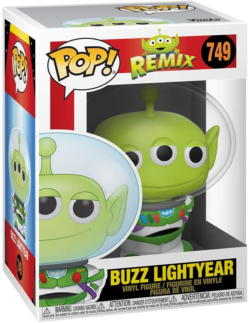 Remix Buzz l&#39;Éclair Funko 48361 Pop! Vinyle #749