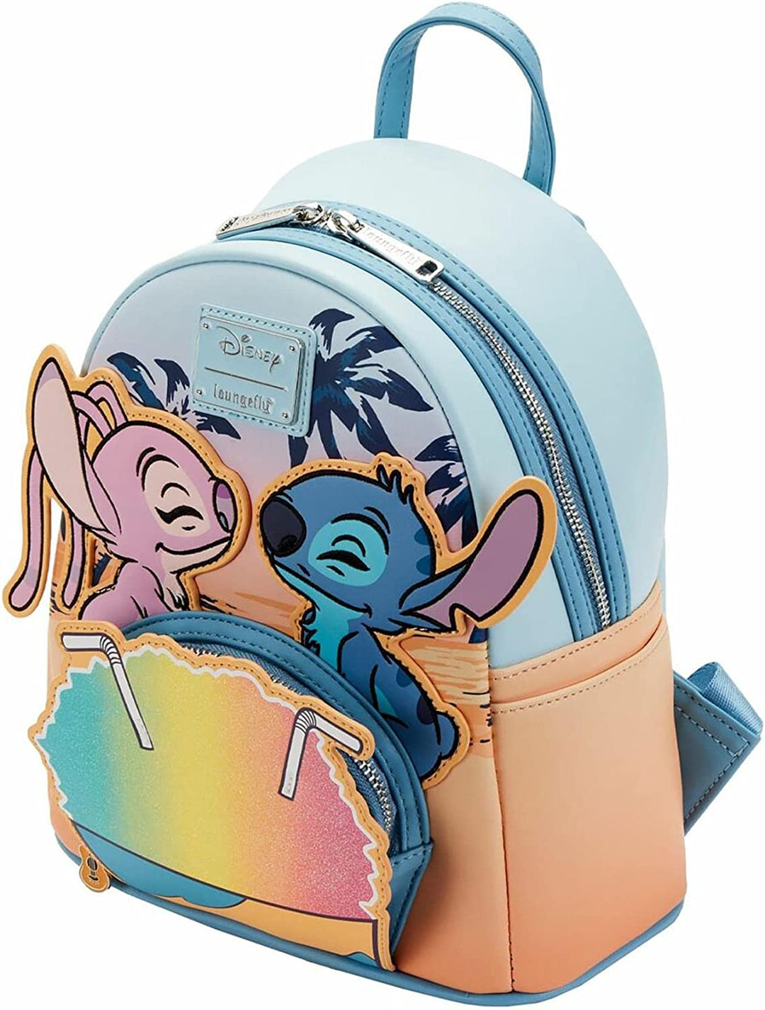Loungefly Disney Lilo und Stitch Snow Cone Date Night Damen Doppelgurt sollte