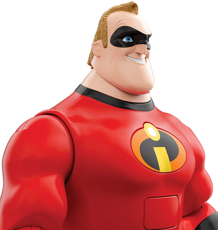 Disney Pixar Interactables Mr.Increíble figura de acción parlante, 8 pulgadas