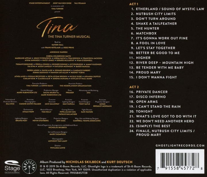 Tina: The Tina Turner Musical (Original Cast Recording) [Audio CD]