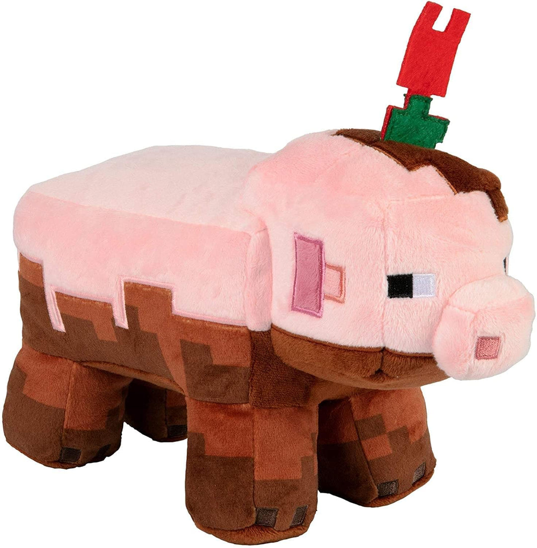 JINX Minecraft Earth Adventure Muddy Pig Plüsch