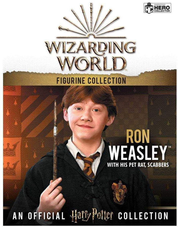 Zaubererwelt – Ron Weasley mit Scabbers Figur (Harry Potter) – Zauberer