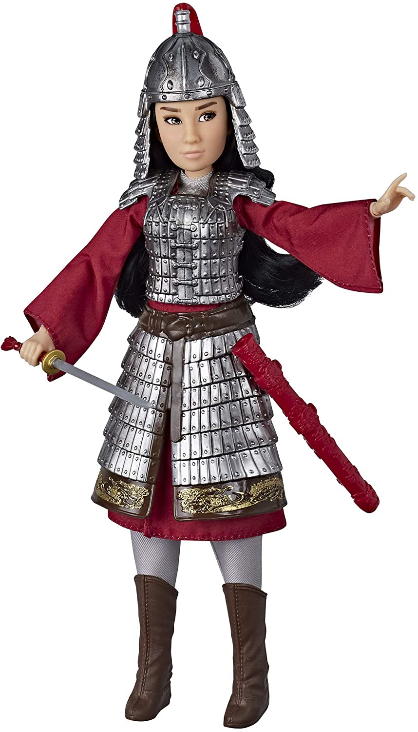 Disney Mulan 2 Reflections Set, Poupée Fashion avec 2 Tenues et Accessoires, Jouet Inspiré du Film Mulan de Disney