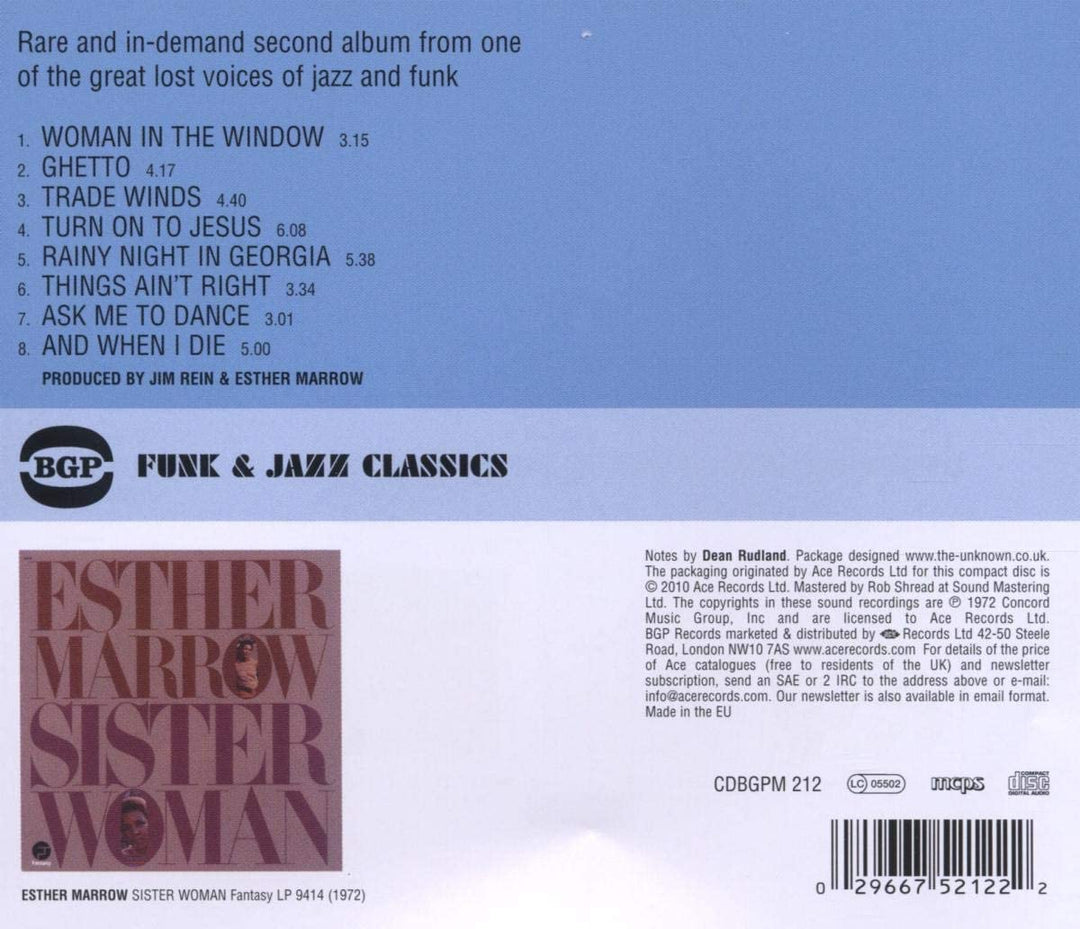 Esther Marrow – Sister Woman [Audio-CD]