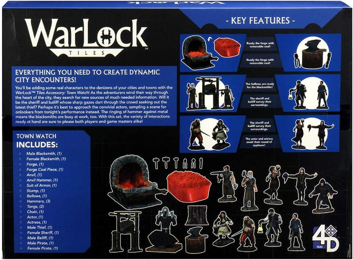 Warlock Tiles: Accessory - Town Watch