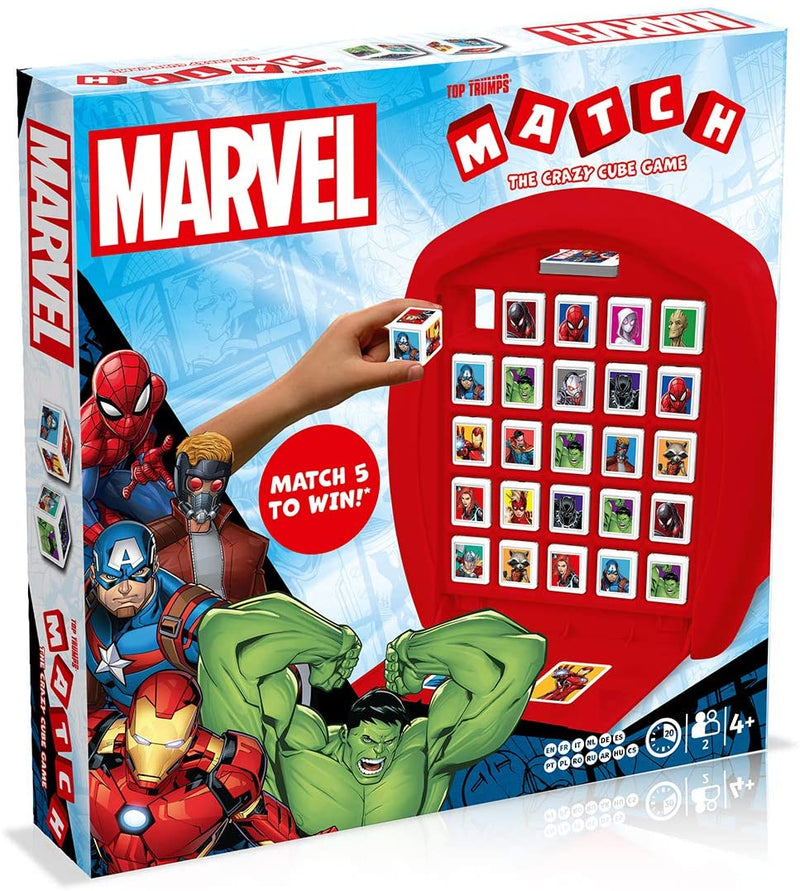 Marvel Avengers Top Trumps Match Board Game