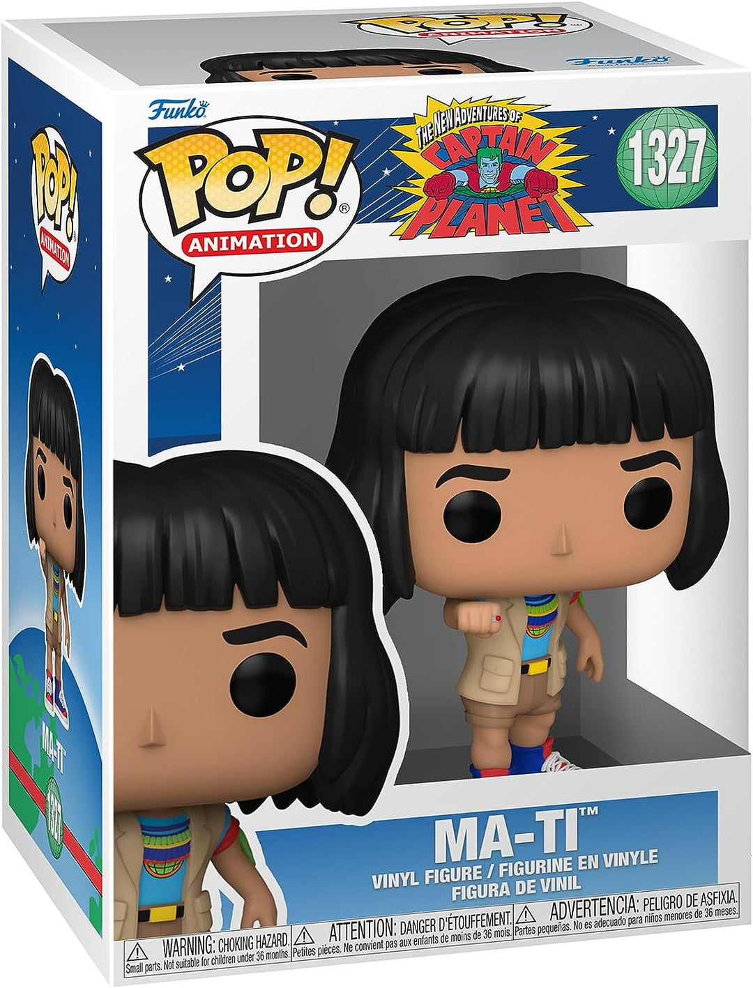 Animation: Captain Planet and the Planeteers - Ma-Ti Funko 72559 Pop! Vinyl #1327