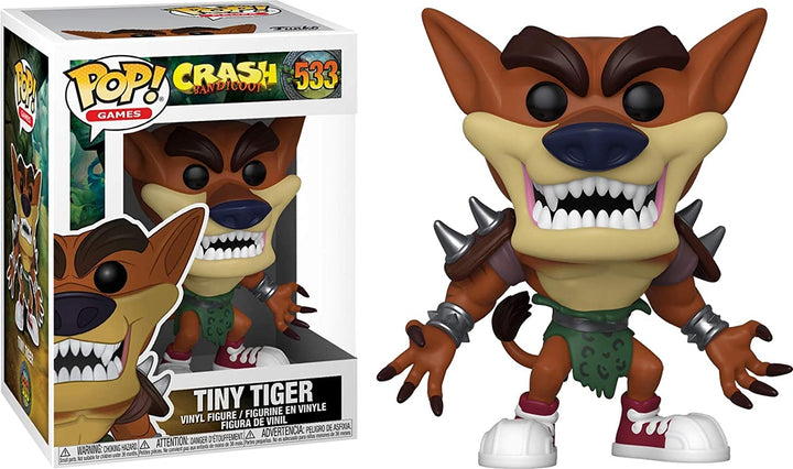 Crash Bandicoot Tiny Tiger Funko 43444 Pop! Vinyl #533