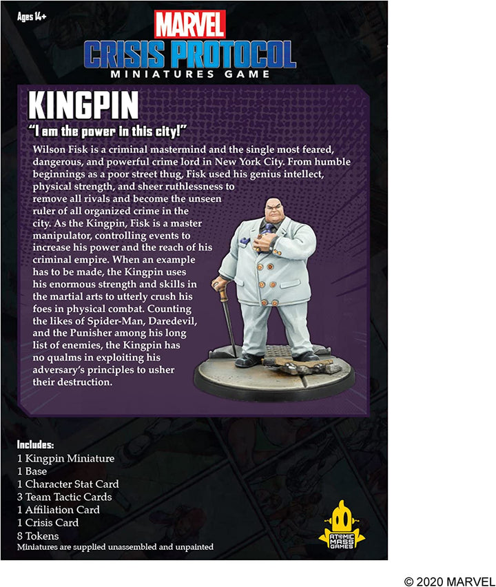 Atomic Mass Games Marvel Crisis Protocol: Kingpin Expansion (CP29en)
