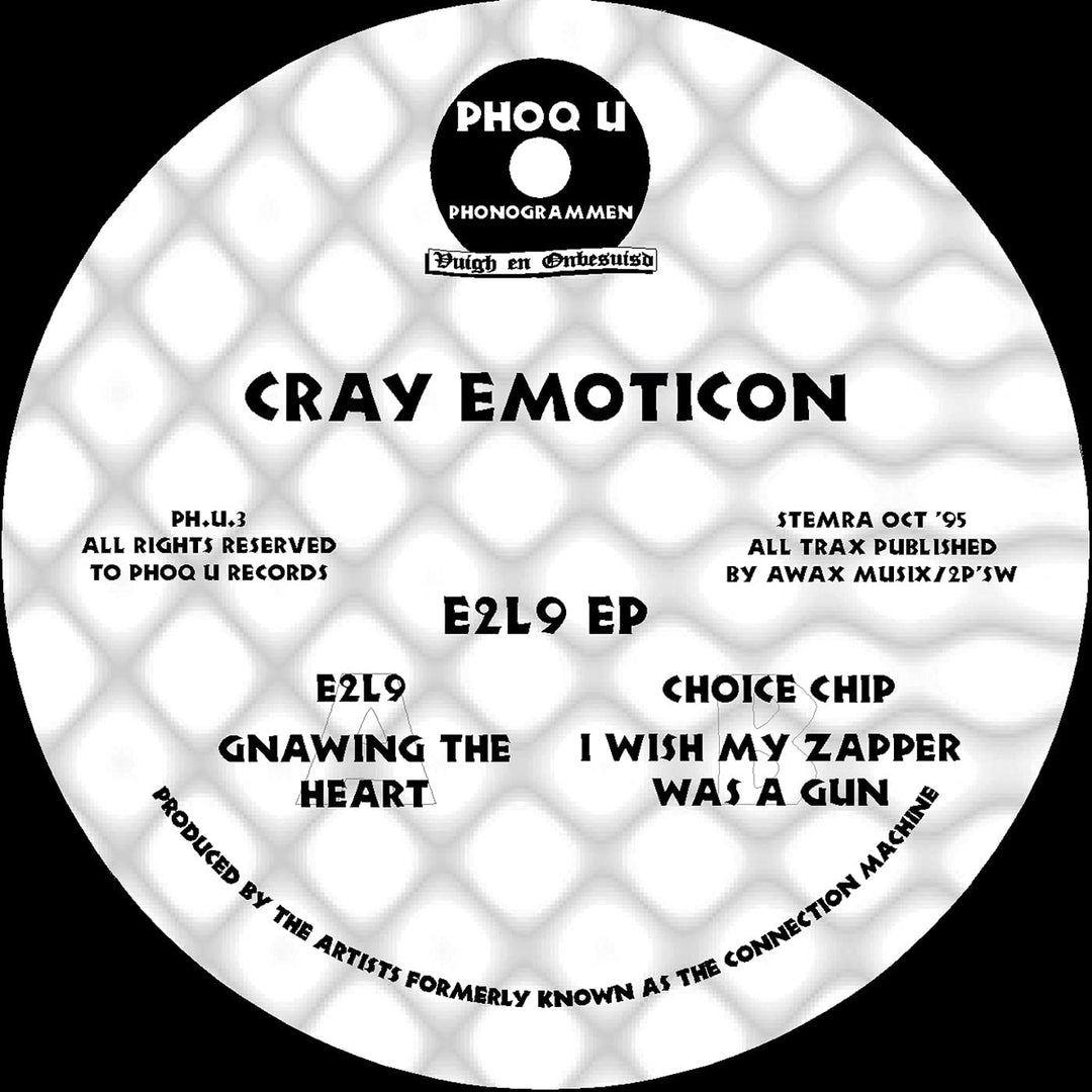 Cray Emoticon – E2L9 EP (2018 Remaster) [12" VINYL]