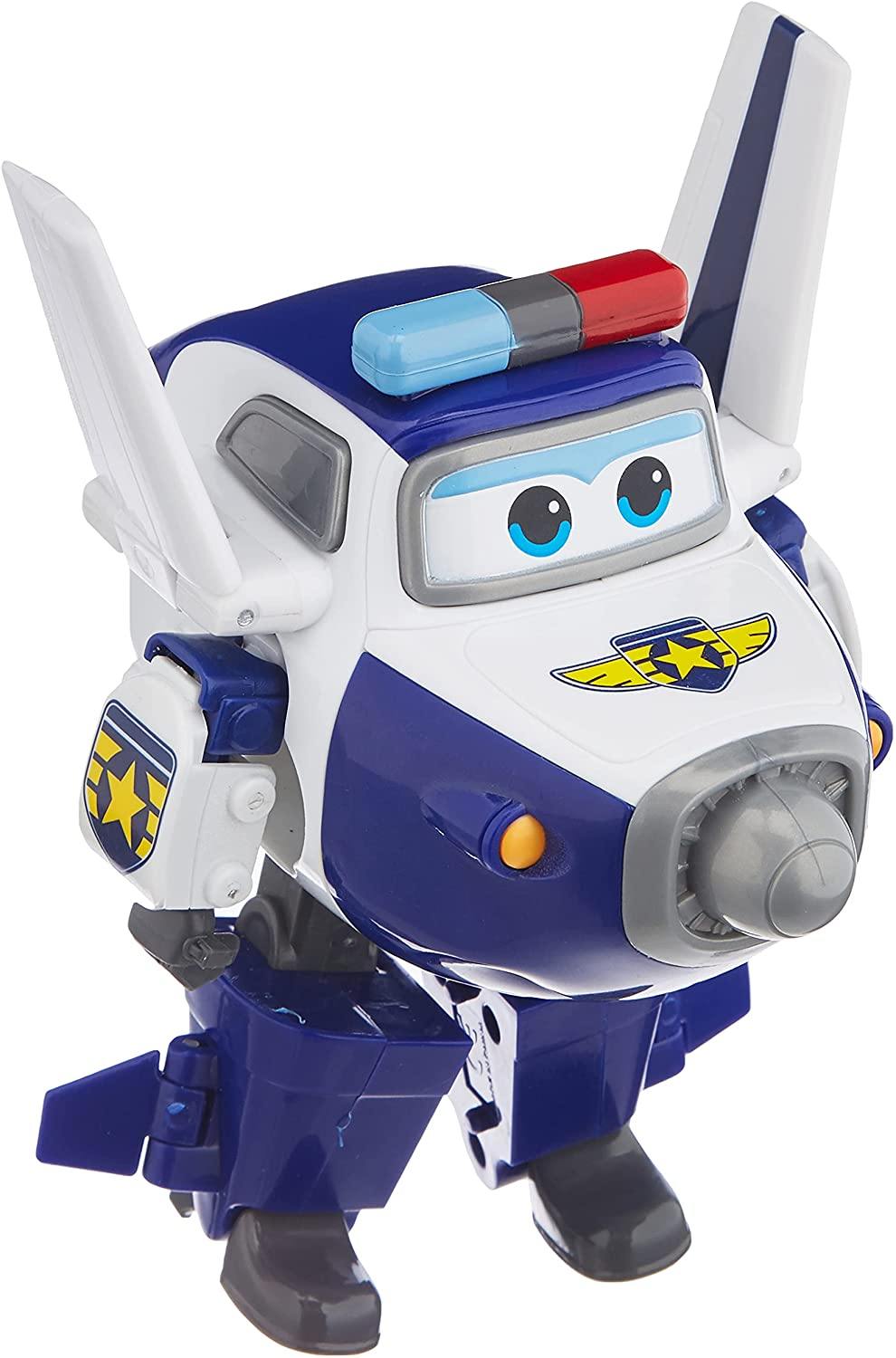 Super Wings Transforming Vehicle Series 1 Paul Plane, Bot 5 Inch Figure - Yachew