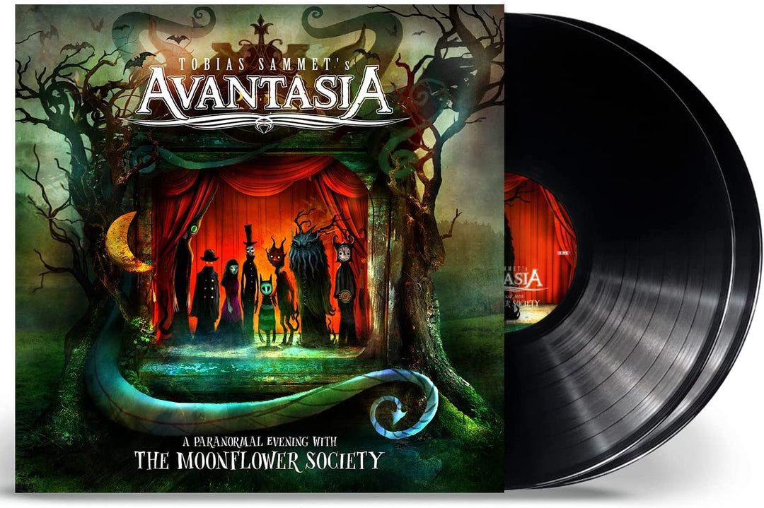 Avantasia – A Paranormal Evening with the Moonflower Society (schwarz im Gatefold inkl. 4p-Booklet) [VINYL] 