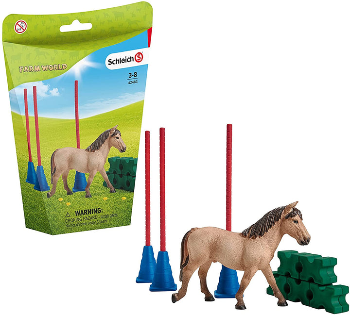 Schleich 42483 Farm World Poney Slalom