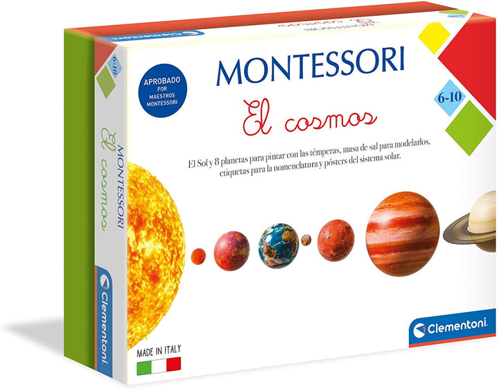 Clementoni Montessori Lernspielzeug, Mehrfarbig (55397)