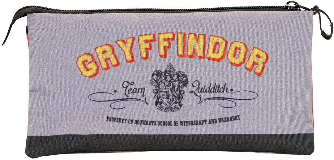 Harry Potter Gryffindor-Fan Dreifaches Federmäppchen, Rot