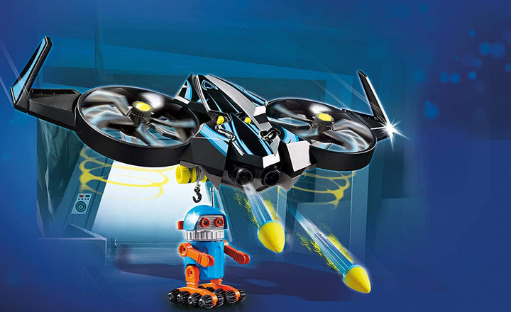 Playmobil The Movie 70071 Robotitron avec drone