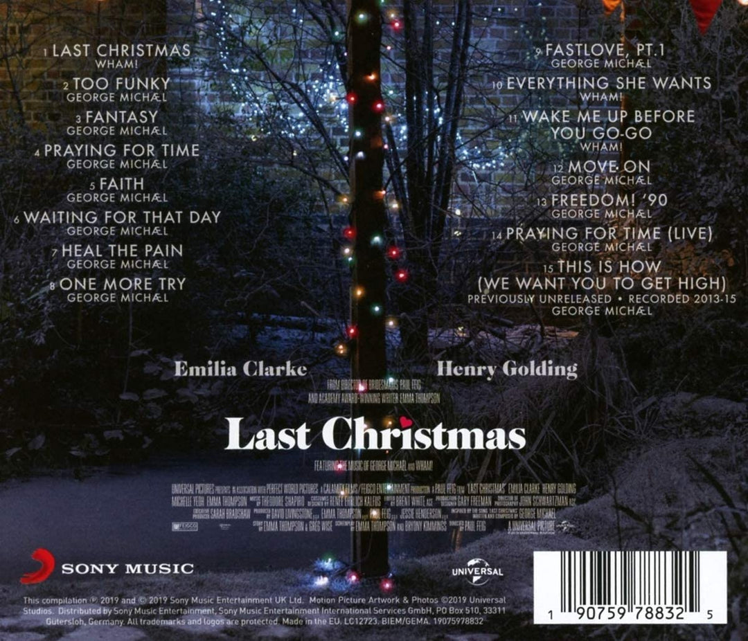 George Michael &amp; Wham! Last Christmas: Der Soundtrack – George Michael &amp; Wham [Audio-CD]