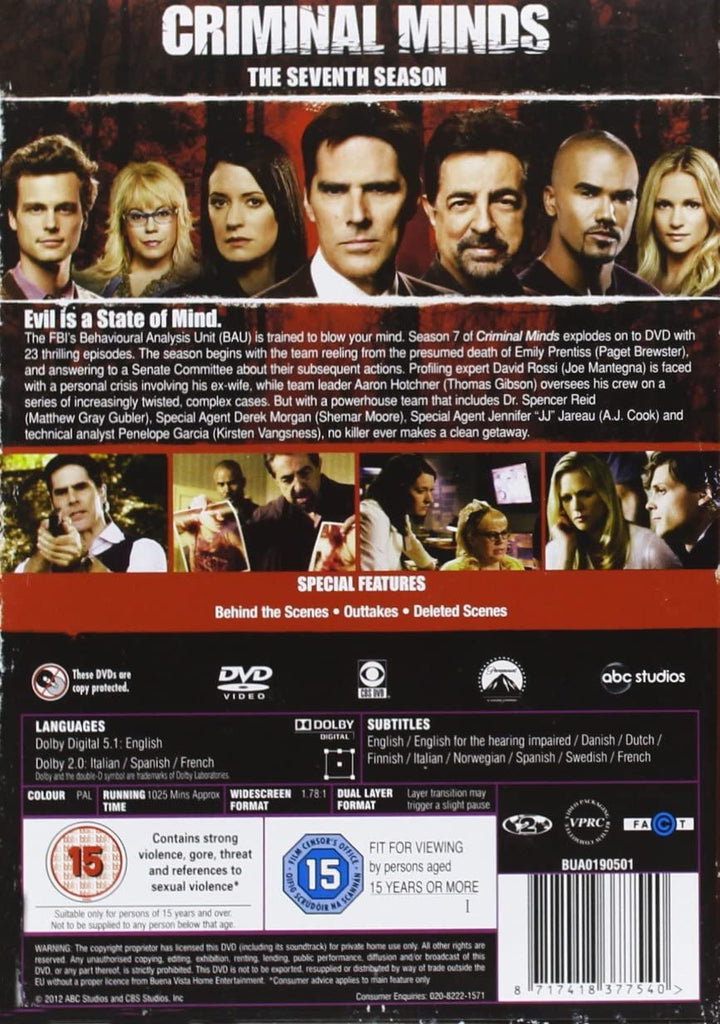 Criminal Minds - Season 7