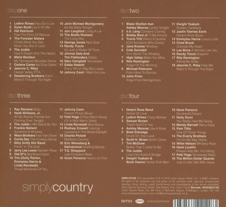 Simply Country [Audio-CD]