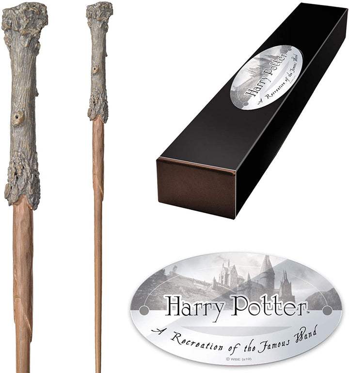 Noble Collection The Harry Potter Character Zauberstab 35,5 cm Harry Potter Zauberstab mit Namensschild