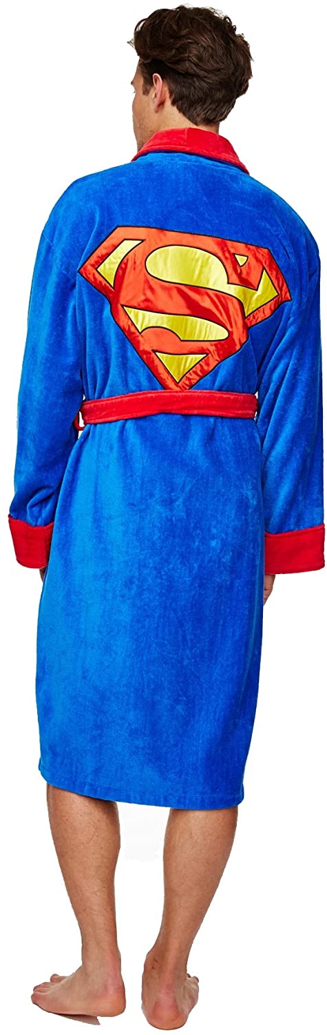 Peignoir de bain de luxe Groovy Superman