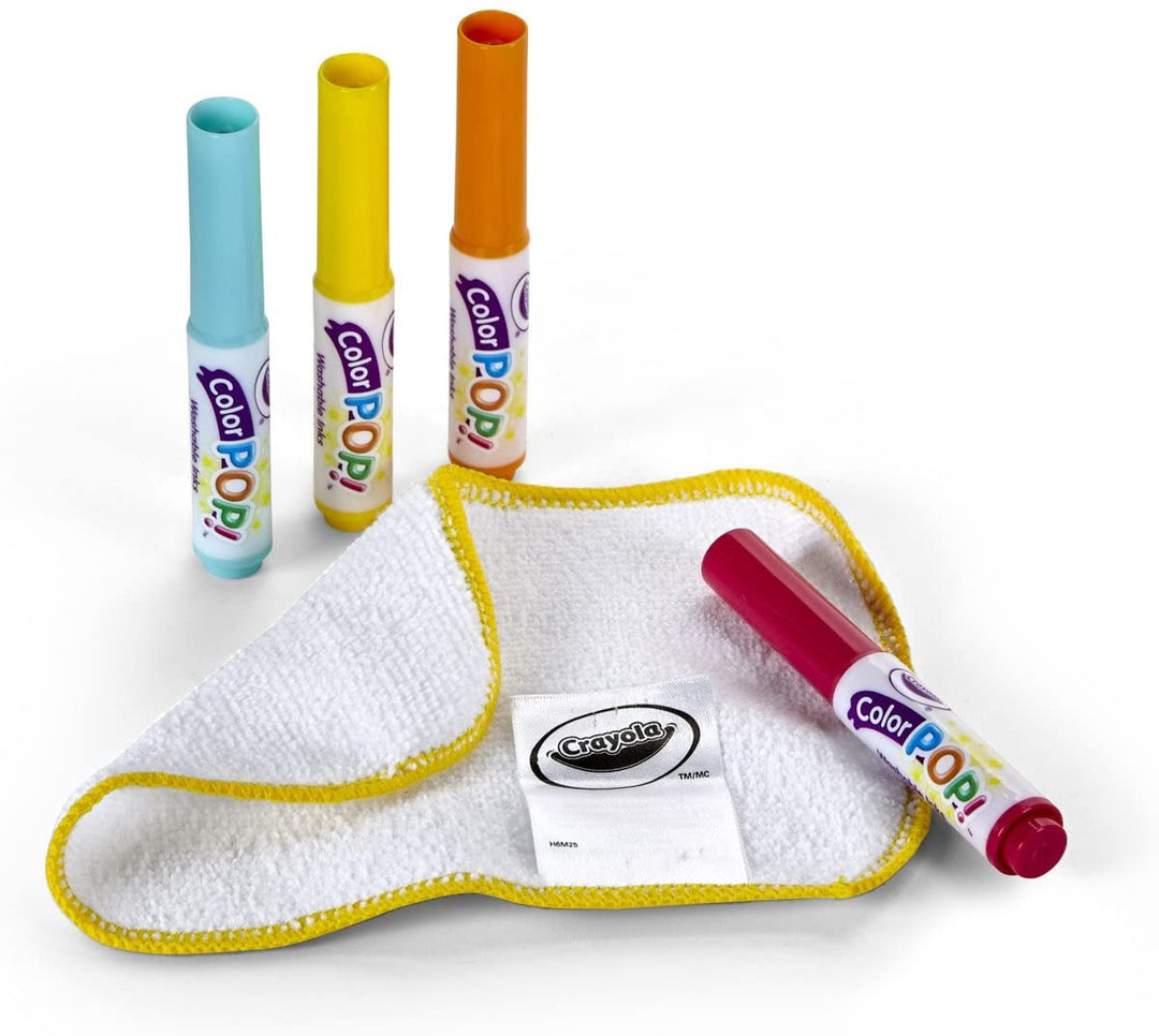 Crayola Mini Kids Color Pop – 81-2007-E-000 4x Marker-Nachfüllung – wasserwaschbare Farbe