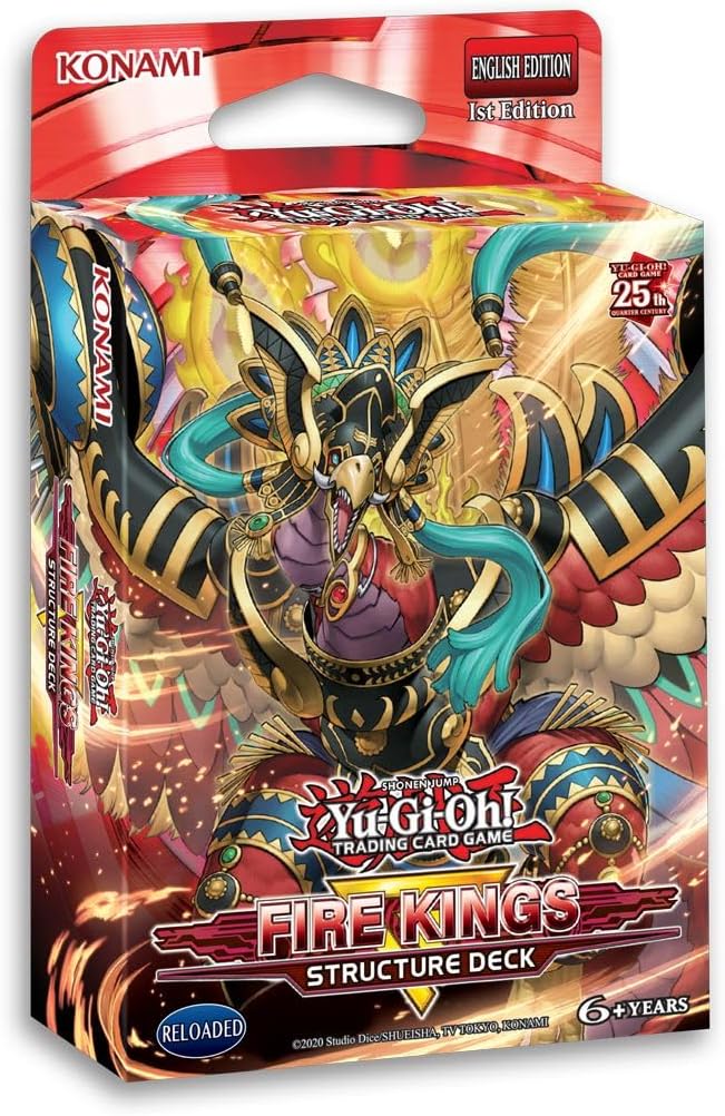 Yu Gi Oh! Structure Deck Revamped: Fire Kings Card Games