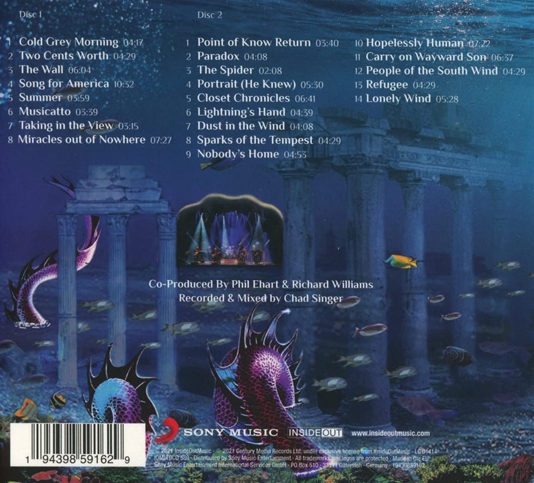 Kansas – Point Of Know Return Live &amp; Beyond (Ltd [Audio CD]