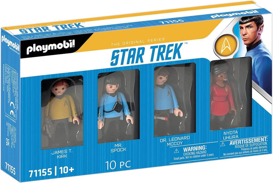 PLAYMOBIL Star Trek 71155 Star Trek Figure Set, 4 Collectible Figures for Star T