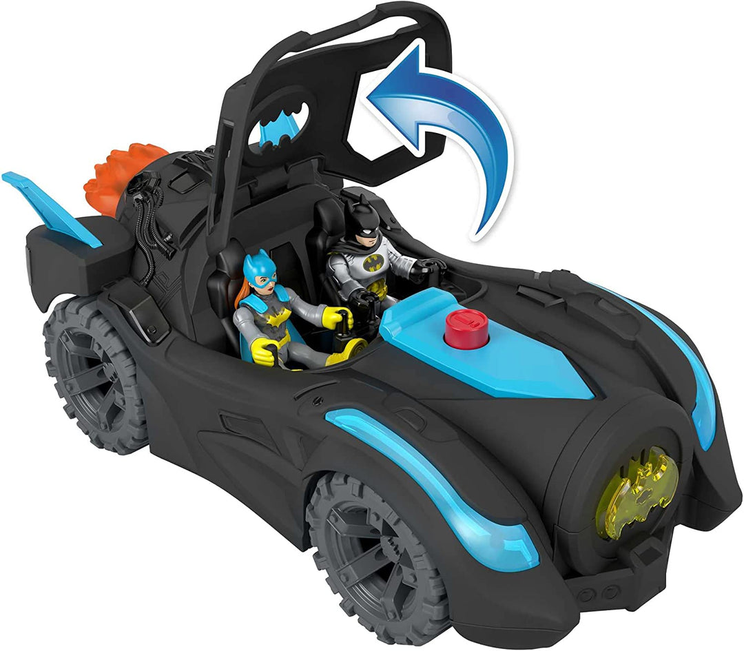Fisher-Price Imaginext DC Super Friends Batmobil mit Lichtern und Geräuschen, Batman
