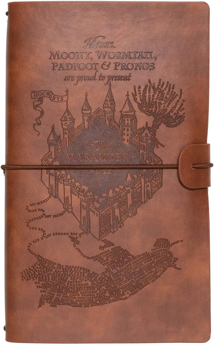 Harry Potter Travel Journal PU Leather Notebook Diary