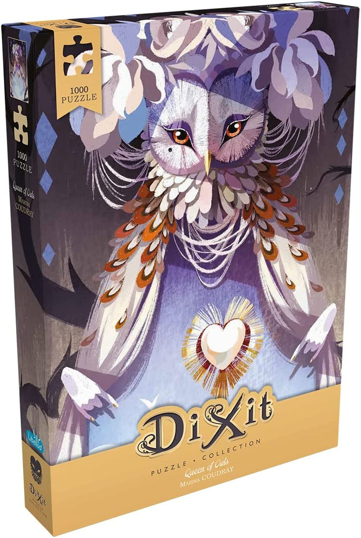 Dixit 1000p Puzzle – Königin der Eulen