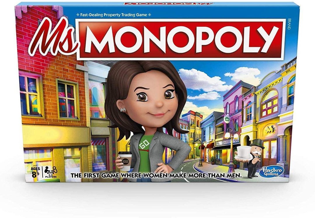 Monopoly Ms.Monopoly Brettspiel für Kinder ab 8 Jahren