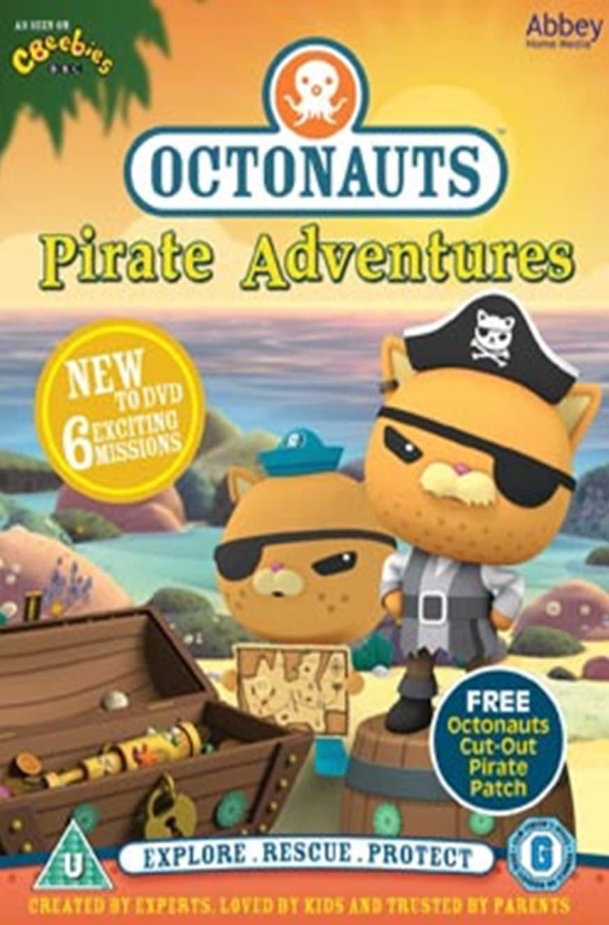 Octonauts - Pirate Adventures - Enthält kostenlose Augenklappe [DVD]