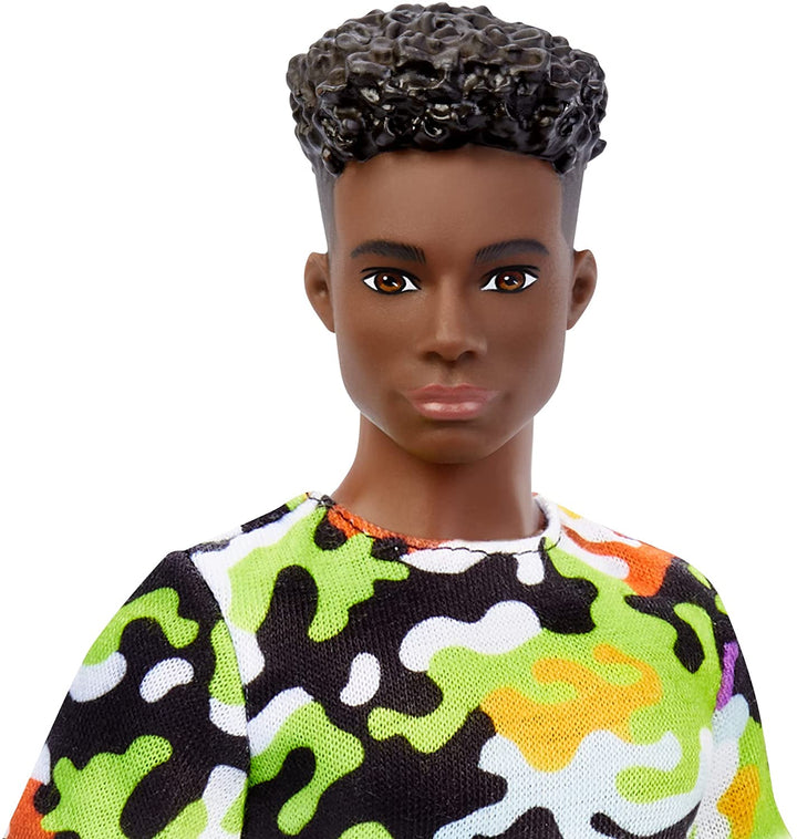 Barbie HBV23 Fashionistas Ken Puppen, mehrfarbig