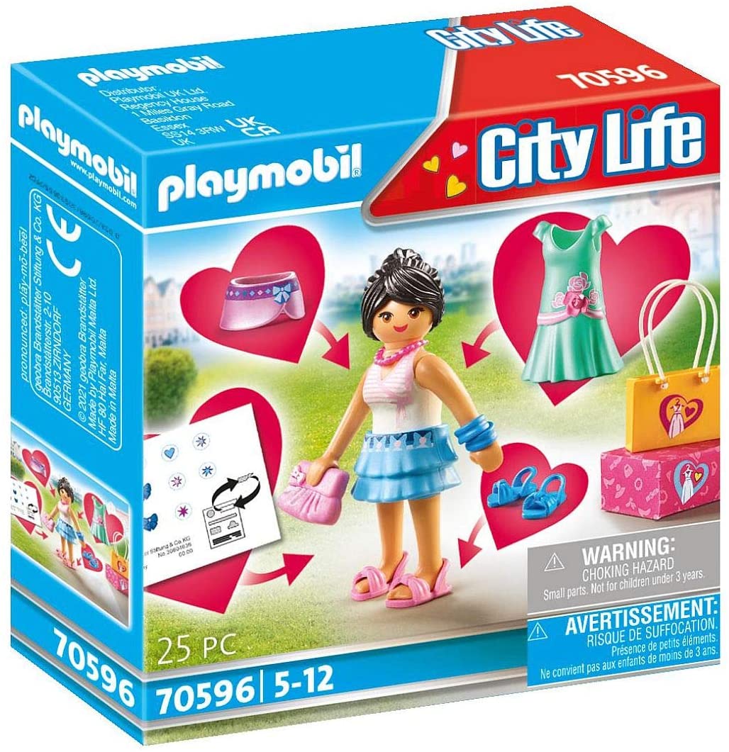 Playmobil 70596 City Life Viaje de compras de moda