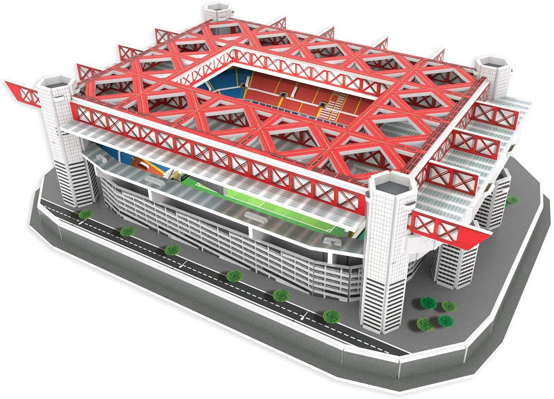 KARACTERMANIA Estadio de Nanostad, 3D-Puzzle Stadion Giuseppe Meazza Standard Milano San Siro (39452), Mehrfarbig