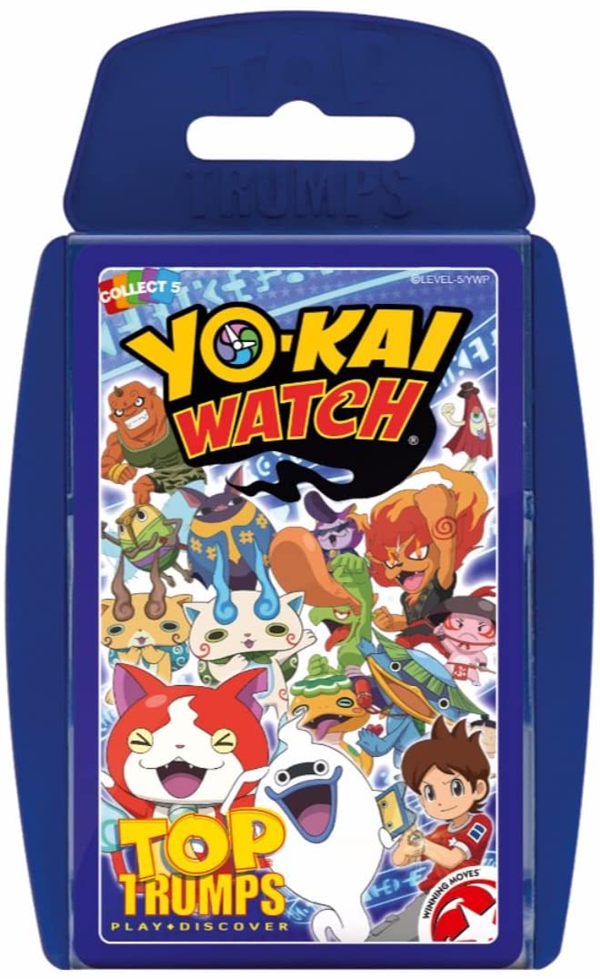 Juego de cartas Top Trumps Yo-kai Watch