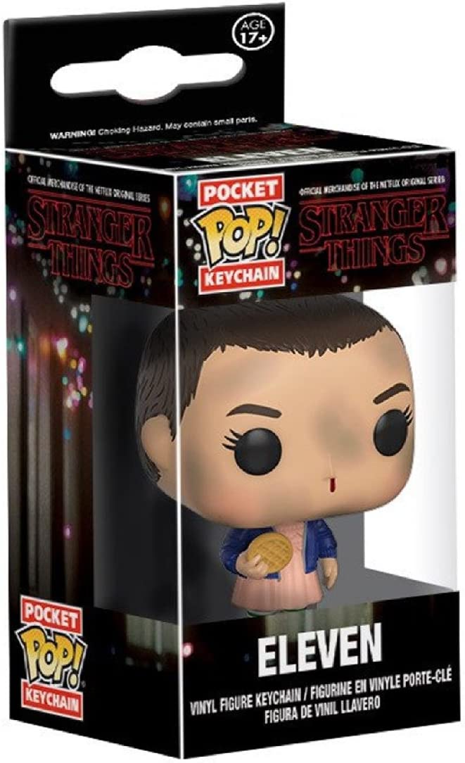 Stranger Things – Elf mit Eggo Funko Pop! Schlüsselanhänger