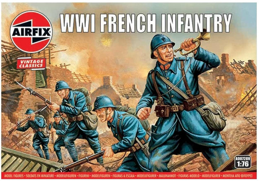 Airfix A00728V WW1 Franse infanteriefiguren
