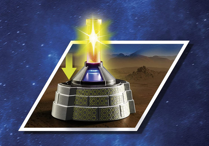 Playmobil Space 70888 ESA Marsexpedition mit Fahrzeugen, Licht- und Soundeffekten